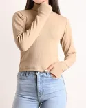 کراپ یقه اسکی H0097 - Image 6