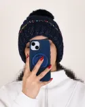 کلاه بافت منگوله دار S00491 - Image 6