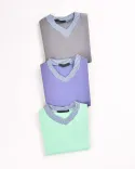 کراپ یقه راه راه OppsiZ00276 - Image 9