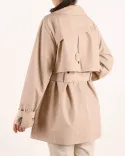 ترنچ کت آسو OppsiE0065 - 4