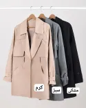 ترنچ کت آسو OppsiE0065 - 5