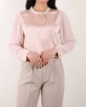شومیز ساتن آلما OppsiC0060 - Image 1