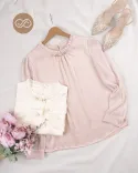 شومیز ساتن آلما OppsiC0060 - Image 3