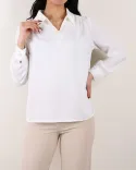 شومیز نیلا OppsiC0054 - Image 3