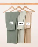 شلوار بگ کمربندی C0099 - Image 12