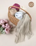 شال حریر نخ راه راه OppsiS00513 - Image 11
