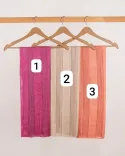 شال حریر نخ راه راه OppsiS00513 - Image 12