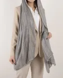 شال حریر نخ راه راه OppsiS00513 - Image 7