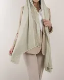 شال حریر نخ راه راه OppsiS00513 - Image 9