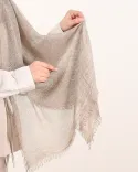 شال کنفی زنبوری S00565 - Image 4