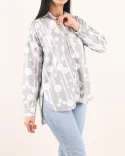 شومیز ساده و طرحدار اطلس C00325 - Image 8