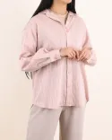 شومیز راه راه D00212 - Image 7