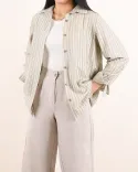 شومیز نیلان D00285 - Image 2