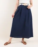 دامن لینن C00523 - Image 11